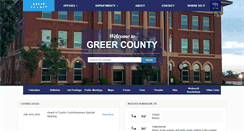 Desktop Screenshot of greer.okcounties.org
