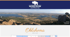 Desktop Screenshot of okcounties.org