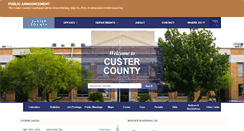 Desktop Screenshot of custer.okcounties.org